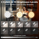 Rechargeable Clip on Light for Bed, 61 LED Cordless Reading Lamp with 3 Color Modes & 10 Brightness Levels, Portable… — 2