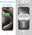 iPhone 18 17 16 15 Charger Fast Charging 3+3Pack USB C Charger & 6FT Cable photo 3