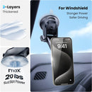 APPS2Car Magnetic Phone Mount for Car, Dashboard & Windshield Suction Cup | Black-Red photo 2