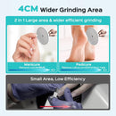 COSLUS C43 Professional Manicure Pedicure Kit with Upgrade Wider Grinder - White — 3