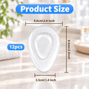 6 Pairs Metatarsal Pads Ball of Foot Cushions Clear 2