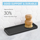 EG-SIPRO Silicone Sponge Holder,Kitchen Sink Organizer Tray Kitchen Soap Tray Soap Sponge Holder for Bathroom… — 5