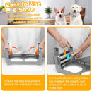 COMESOON Elevated Dog Bowls for Small Medium Dogs, 3 Height Adjustable Raised…