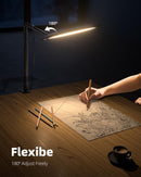 Weilisi 10.2" Desk Ring Light with Stand, 360° Rotate Desk Lamps for Home Office with C-Clamp, Flexible Height Desk… — 3
