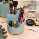 Siveit Desk Pencil Pen Holder, Desk Organizers 3 Slots 360-Degree Rotating Pen Holder for Desktop Storage Stationery Supplies Organizer, Home, Office, School, Kids, Blue — 6
