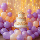 RUBFAC 87pcs Lavender Balloons Different Sizes 18 12 10 5 Inches for Garland Arch, Premium Pastel Latex Balloons for Birthday Party Wedding Baby Shower Bridal Shower Decorations | Pastel Purple — 6