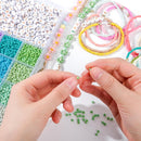 TEXGIZRLY 3mm Seed Beads for Bracelet Jewelry Making Bracelet Making Kit — 4