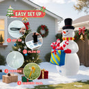 8Ft Tall Inflatable Snowman Christmas Decorations,Built-in LED Lights Outdoor Holiday Decor with Gift Box and Candy Canes, Fast Self-Inflating,for Yard Holiday Xmas New Year — 3