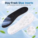 Insoles Men, 4D Cloud Insoles for Men Women with Memory Foam, US M 9-12.5 — 5