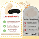 4 Pairs Heel Cushion Pads for Too Big Shoes, Self-Adhesive Heel Grips Inserts for Men & Women, Anti-Slip Protectors Fillers Loose Shoes to Prevent Pain & Blisters (Multicolor) — 5