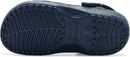 Crocs Kids Classic Graphic Clog – Navy/Multi — 5