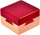 DC-BEAUTIFUL Impossible Dovetail Box Mini 3D Brain Teaser Wooden Magic Drawers Gift Jewelery Box Puzzle Toy for Adults — 1