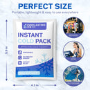 25 Pack Instant Ice Packs for Injuries, Disposable Instant Cold Pack — 5