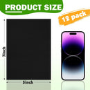 ESRICH 5x7 Canvas for Painting, 12 Pack Small Canvases for Painting Canvas Primed Acid-Free Black Canvas Panels for Oil, Acrylic Paint and Tempera. | black canvas 5x7in 12pack — 2