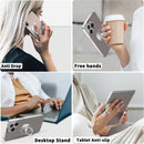 TACOMEGE Clear Cell Phone Ring Grip Holder Kickstand photo 6
