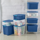 Sterilite Latch and Carry, Plastic Storage Bins w/ Lids, 12 Gallon, 6-Pack — 6