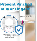 Neobay Cat Door Latch with Stabilizer, Keeps Dogs Out of Litter Box — 2