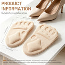 5 Pairs Metatarsal Pads for Women Men, Breathable Shoe Inserts, Ball of Foot Cushions, Relieve Foot and Comfort, One Size Fits Any 6