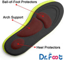 Dr.Foot's Sports and Diabetic Anti Sweat Foam Comfort Insoles - Black — 1