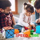 YJ Cube Set - 4-Pack, Includes 3x3 Fluctuation Angle & Mirror Puzzles, 2x3 Wheel & Square King Cubes — 4