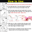 VICTHY 100pcs Dog Nail Caps & Claw Caps with Adhesive Glue and Applicators — 5