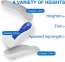 3 Pairs Height Increase Insoles for Sneakers, Orthotic Men Inserts Soles — 4