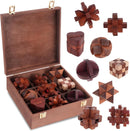 Mytothfy Wooden Brain Teaser Puzzles for Adults Teens, 3D Puzzle Game Toys — 1