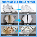 Shoe Cleaner, 6.76 fl oz Shoe Cleaning Kit with Brush and Towel, White Sneaker Cleaner for Removing Stains — 3