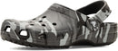 Crocs Kids' Classic Camo Clogs – Black/Slate Grey — 1
