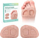 Oval Callus Foot Cushion Pad, Reusable Self-Sticking On Foot Gel, 1 Pair 6