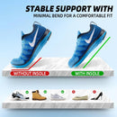 1 Pair Carbon Fiber Insole for Men & Women: 1.3mm Thick Rigid Shoe Insert Support Turf Toe, Foot Fractures, Hallux Rigidus & Limitus for Sports, Hiking, Trekking - Alternative to Post Op Shoe, 235mm — 3
