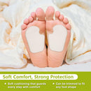 Booson 24 Pcs Metatarsal Felt Foot Sesamoiditis Pads Dancers Pads for Feet 4