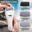 Electric Foot Callus Remover, Rechargeable Foot File for Dead Skin Care - 001-white — 3