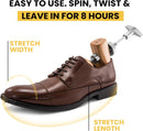 HOUNDSBAY Shoe Stretcher | 2-Way | Premium | Natural — 3