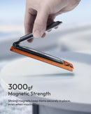 for MagSafe Wallet with Stand, Adjustable Stand Magnetic Wallet for iPhone, RIFD Blocking Phone Credit Card Holder for iPhone 17/16/15/14/13/12 Series, Not for iPhone 13/12 Mini(Black) photo 4