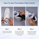 Carbon Fiber Insole Morton's Extension Orthotic, FAKILO 1 Pair Rigid Foot Support Insole Insert for Hallux Rigidus, Turf Toe, Hallux Limitus - 245 mm - Women's Size 9-9.5, Men's 8-8.5 — 4
