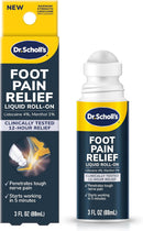 Dr. Scholl's Liquid Foot Pain Relief, Menthol and Lidocaine Roll On, 3.0 Oz — 1