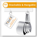 TILUCK Stainless Steel Measuring Cups & Spoons Set, Cups and Spoons — 3