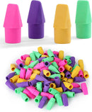 Mr. Pen- Pencil Top Erasers, 120 Pack, Latex-Free, No-Smudge | Vibrant — 1