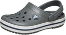 Crocs Kids Crocband Lightweight Slip-On Clogs, Slate Grey/Navy, 8 Toddler — 1