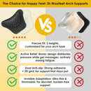 Arch Support Inserts Women - 3 Height Options, Non-Slip Grid — 4