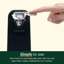 Cuisinart Electric Can Opener, One-Touch Operation, Nonslip Base, Black