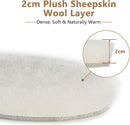 riemot Men’s Australian Sheepskin Winter Insoles 25mm Thick EU46/US13 - Beige — 4