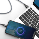 2Pack for Samsung USB C Cable 10FT,3A Fast Charging Nylon Braided Wire 6