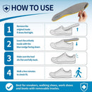 Full-Length Wedge Supination Correction Insoles for Men and Women - US Men 8.5-9/Women 10-10.5 — 6
