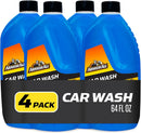 Armor All Car Wash Soap Concentrate, Hand Wash or Cannon, 64 Fl Oz, 4 Count