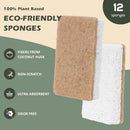 Isshah Plant-Based Kitchen Sponges - FSC Certified and PETA Approved, Natural, Eco-Friendly, Biodegradable Sisal… — 2