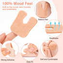 36 Pcs U-Shaped Callus Cushion, Soft Corn Pad for Foot Bottom, Felt Adhesive Metatarsal Pads, Beige Heel Protectors for Pain Relief, Prevent Calluses from Rubbing in Shoes for Men & Women. 3