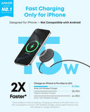 Anker Zolo MagSafe-Compatible Wireless Charger with Qi2 15W Fast Charging photo 2