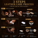 Shoe Leather Polish Kit, Shoe Shine Cleaning & Conditioning Kit-16 Pcs — 4